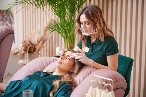 Tools and equipment needed for a professional lash artist