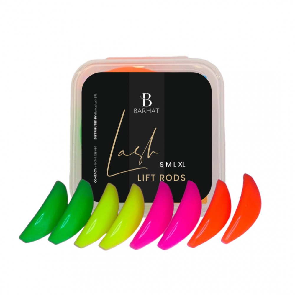 Lifting neon curlers – set 4 pairs -  S,M,L,XL - Barhat