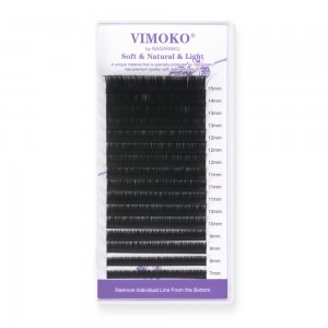 Vimoko by Nagaraku Lash Extensions MIX black matte curvature L