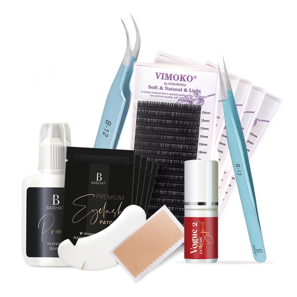 Eyelash extensions kit Vimoko Full - Barhat