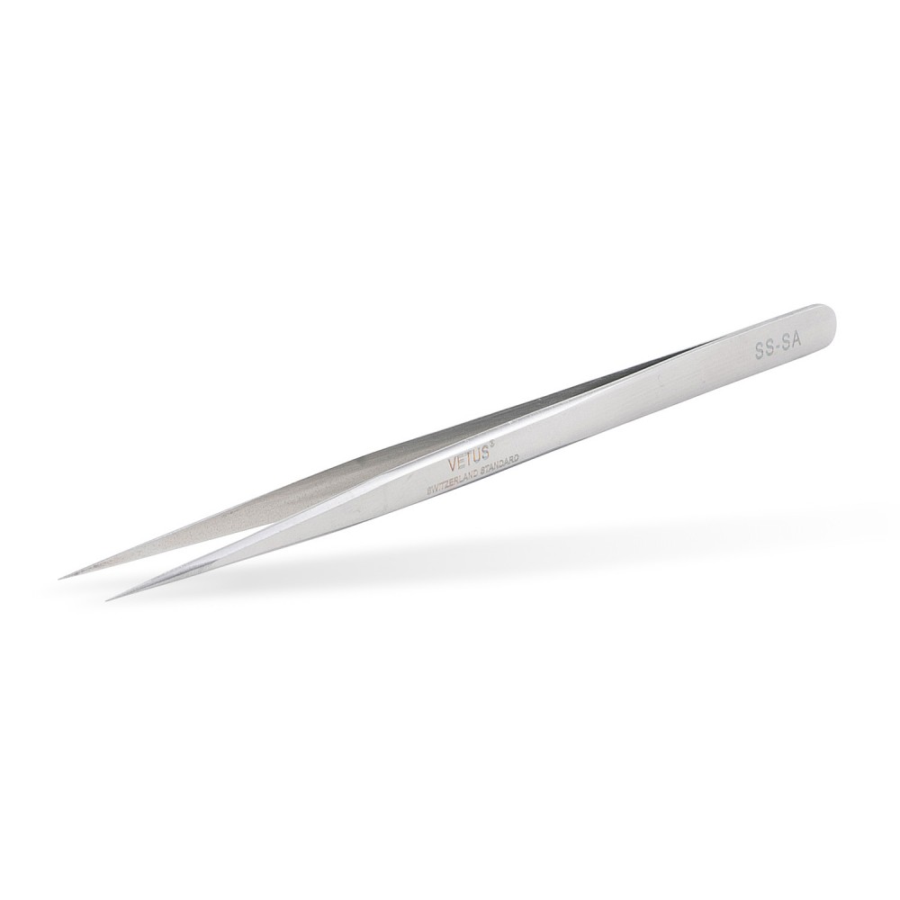 Lash tweezers straight SS-SA