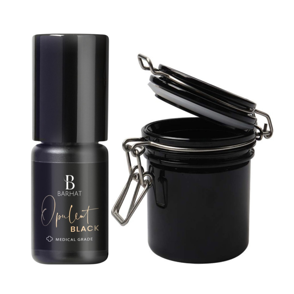 Kit Barhat Opulent glue with storage container